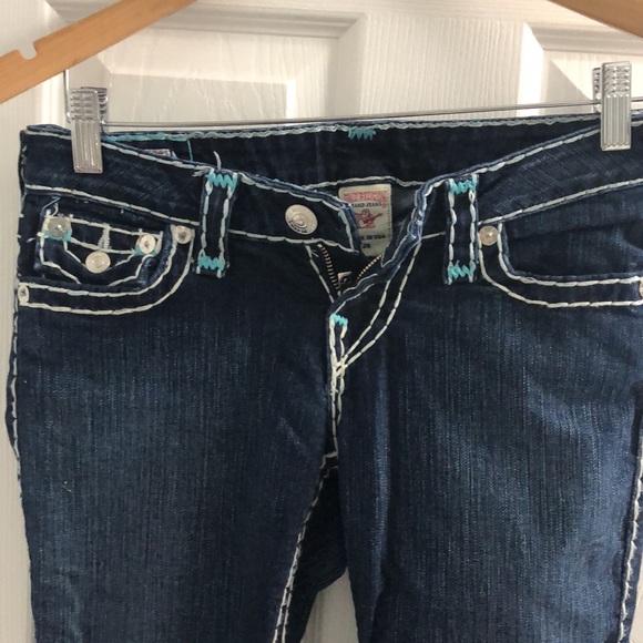 True Religion low rise Jeans in size 26, 25.5” inseam. - Picture 3 of 3
